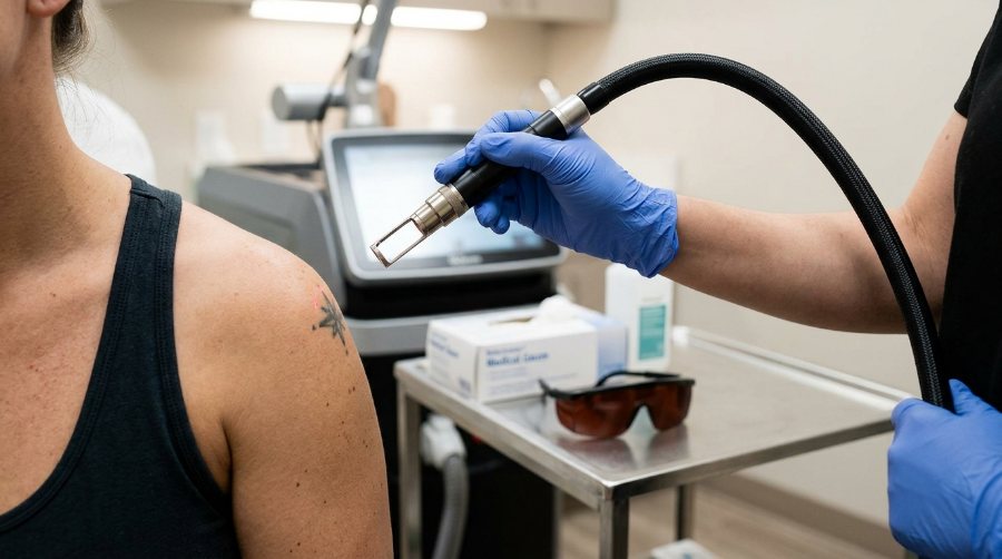 Détatouage au laser